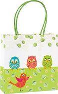 Boston International Gift Bags, Small, Winter Eddie, Pack of 12 N9
