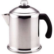 8 Cup Percolator , Polished stainless steel for beauty and durability. N2
