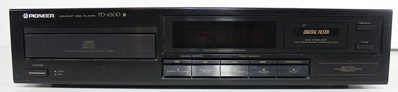 Pioneer PD-4300 CD Player Compact Disc Player