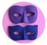 Masquerade Mask Silicone Mold for Fondant, Gum Paste, Chocolate, Crafts