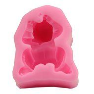 WYD Handmade Soap Mold DIYSleeping Baby Mold Chocolate Cake Mold Silicone Mold Baking Mold N4