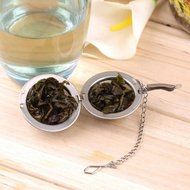 OUTAD Stainless Steel Kettles Infuser Strainer Tea Locking Spice Egg Shaped Ball N6