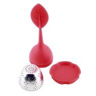 OUTAD Stainless Steel Kettles Infuser Strainer Tea Locking Spice Egg Shaped Ball N7