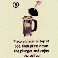 Caffi Paper Coffee Filters for 12 Cup French Press - 2 Packs of 50 N8