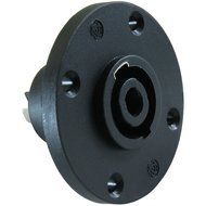 GLS Audio Speaker Jack Twist Lock 4 Pole Round - Compatible with Neutrik Speakon NL4MP, NL4MPR, NL4FC, NL4FX,... N4