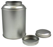 4-Pack Tea Storage Tins, Large Tea Storage Tins with Stay Fresh Double Lids (Set of 4) N5