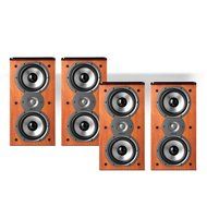 Polk Audio TSi200 2-Way Bookshelf Speaker Package - set of two pairs (Cherry) N2