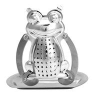 Kangnice Stainless Frog Tea Infuser Diffuser Loose Leaf Strainer Herbal Spice Filter New N7