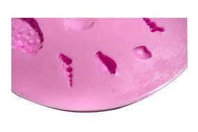 Wocuz MK582 Silicone Mini Shell Starfish Shapes Fondant Mold Candy Making Mold Cake Decoration Gum Mould N3