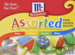 2 PACK - MCCORMICK FOOD AND EGG COLORING DYE 4 Colors N4