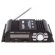 Lepy LP-600 Hi-Fi Mini Audio 25W*2 Amplifier with USB SD MP3 and Power adapter