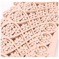 HUAL Cupcake Wrappers 50 Filigree Artistic Bake Cake Paper Cups Flowers Lace Laser Cut Liner Baking Cup Muffin... N14