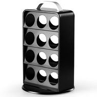 Coffee Pod Holder, Oak Leaf Keurig K Cup Holder Carousel Tower Storage Display Rack Holds 24 K-cup Packs