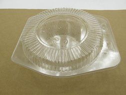 5" Disposable Clear Clam shell Display Container. For All 5" tart and Pie pans #762 (50)