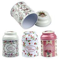 Floral Storage Box - SODIAL(R)Fashion Metal Candy Trinket Tin Jewelry Iron Tea Coin Storage Square Box Case N4