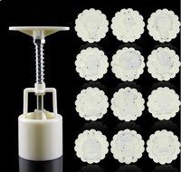 Round Shape Zodiac modeling Moon Cake Pastry Mold Hand Pressure 50g One Barrel12 Chinese zodiac piece baking mold...