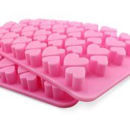 Candy Making Molds, 2PCS YYP [Heart Shape Mold] Silicone Candy Molds for Home Baking - Reusable Silicone DIY Baking... N3