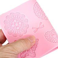 Fondant Cake Silicone Lace Mold Decoration Butterfly Bows Flowers N3