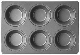 KitchenAid KBNSS06MF Professional-Grade Nonstick 6-Cavity Regular Sized Muffin Pan Set of 2 Bakeware N3