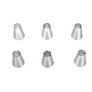 Piping Bags, MCIRCO 3 X ColorSwirl 3-Color Coupler for Large Size Russian Piping Tips and 3 X Reusable Pastry... N22