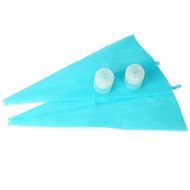 Piping Bags, MCIRCO 3 X ColorSwirl 3-Color Coupler for Large Size Russian Piping Tips and 3 X Reusable Pastry... N24