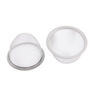 uxcell Stainless Steel Mesh Tea Leaves Spice Strainer 80mm Outer Dia 2 Pcs