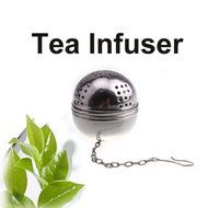 ACE Stainless Steel Teakettles Infuser Strainer Egg Shaped Tea Locking Spice Ball N3