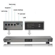 Solarphy Small Sound Bar 10W (5Wx2) Wireless Subwoofer Speaker Bluetooth 3.0 Channel Soundbar Support TF Card,... N2