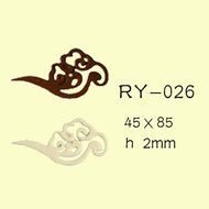 FOUR-C Clouds Chocolate Mat Silicone Sugarcraft Molds for Chocolate Decorating Color Transparent N2