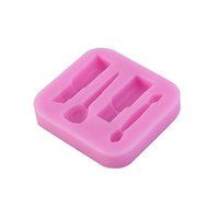 1 Pcs/Makeup Tools Design Lipstick Fondant Cake Molds 3D Silicone Soap Chocolate Candy Decorative baking Bakeware... N5