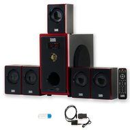 Acoustic Audio AA5103 Home Theater 5.1 Speaker System with USB Bluetooth and Optical Input