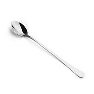 EXIU 2PCS Stainless Steel Cocktail Coffee Latte Ice Cream Soup Tea Long Spoons N2