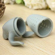 1pcs, Silicone for Manatee Sea for Manatea Infuser Loose Tea Leaf Spice Strainer Filter Diffuser N4