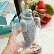 Manatee Infuser Silicone Loose Tea Leaf Strainer Herbal Spice Filter Diffuser