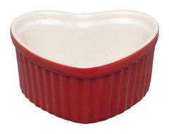 Harold Imports Heart Souffle Red 3oz