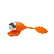 Fenical Tea Infuser-Silicone Leaf Strainer with Handle, Steel Ball, Leaf Lid,Pack of 4 N3