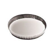Paderno World Cuisine 8.625 Inch Fluted Non-Stick Tart Mold with Removable Bottom