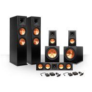 Klipsch 5.2 RP-280 Reference Premiere Speaker Package with R-115SW Subwoofers and two FREE Wireless Kits (Ebony)