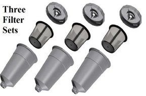 3X Keurig My K-Cup Replacement Coffee Filter Set fits B30 B40 B50 B60 B70 series