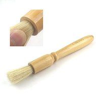 18cm Coffee Grinder Cleaning Brush,2PCS Grinder Brush, Natural Wood Handle Bristles Wood Dusting Espresso Brush... N3