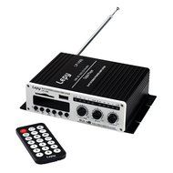 Lepy LP-V9S Digital 2x25W Mini Hi-fi Stereo Power Amplifier with Remote Control and 3A Power Cable Support USB... N3