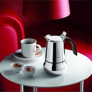 Bialetti 06812 Kitty Coffee Maker, Stainless Steel, 4-Cup(8 oz) N14