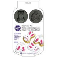 Wilton 2105-0223 Bunny Cake Pan, Mini, Assorted