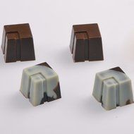 Chocolate Mold Partitioned Cube 22x22x22mm, 28 Cavities