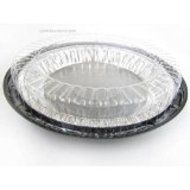 10 Inch Low Dome Plastic Disposable/Reusable Pie Carrier #WJ44 (25)