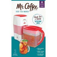 Fresh Tea and Iced Tea Maker with Three-Quart Pitcher, Red N4
