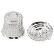 Tea Strainer, Newness 304 Food Grade Stainless Steel Tea Strainer with Lid and Extended Chain - Tea Infuser /... N8
