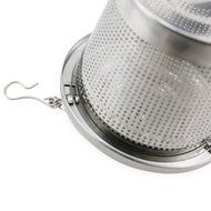 Tea Strainer, Newness 304 Food Grade Stainless Steel Tea Strainer with Lid and Extended Chain - Tea Infuser /... N10