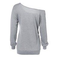 Pullover Tops,Morecome Women Halloween Pumpkin Print Long Sleeve Sweatshirt N14