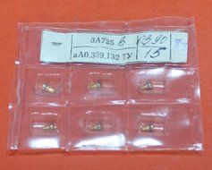 3A725V Military GaAs Gunn Oscillator diode 7 - 8.24 GHz USSR 1 pcs